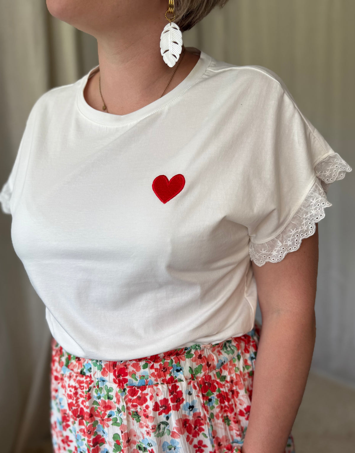 Tee-shirt CŒUR ROUGE