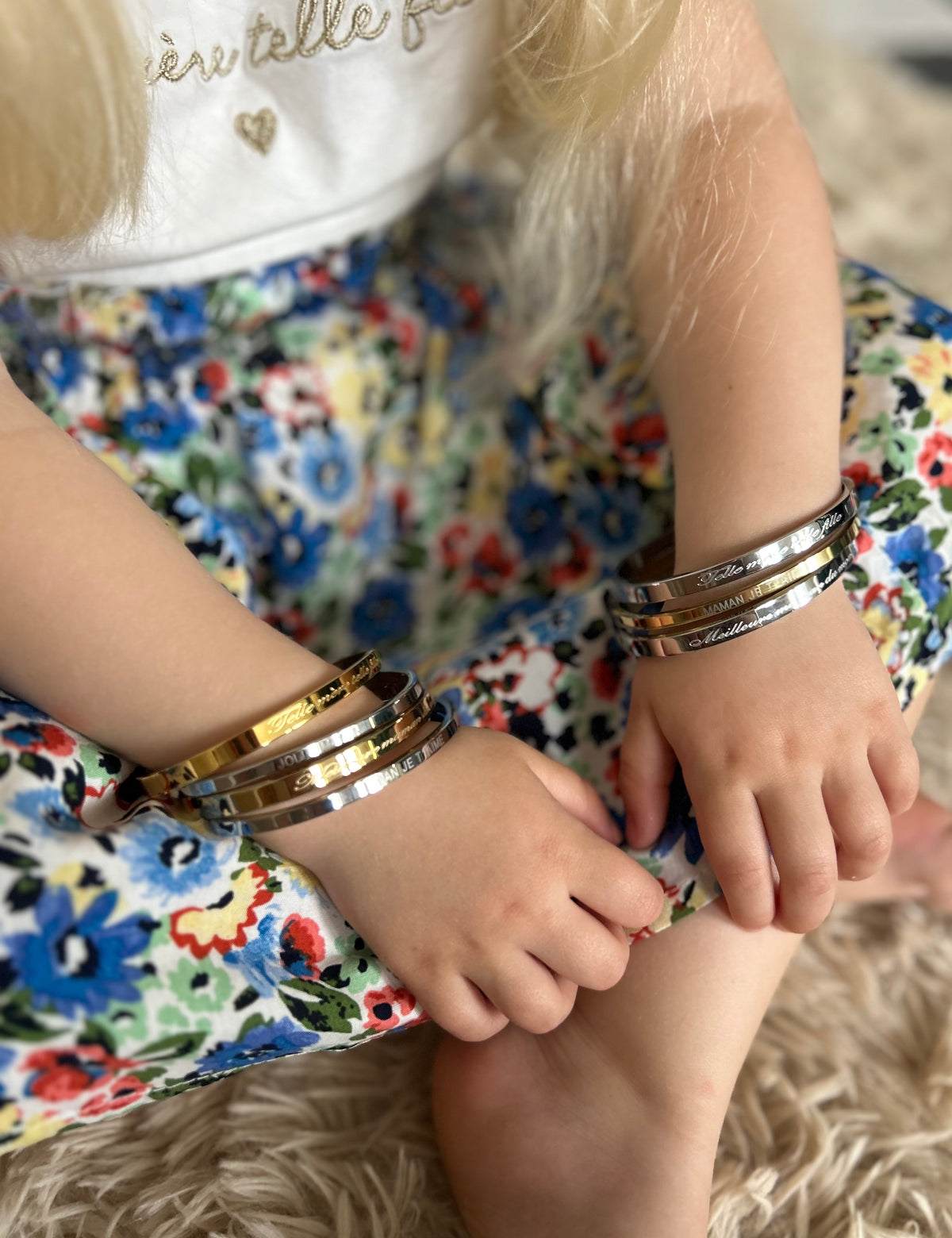 Jonc à message MAMAN