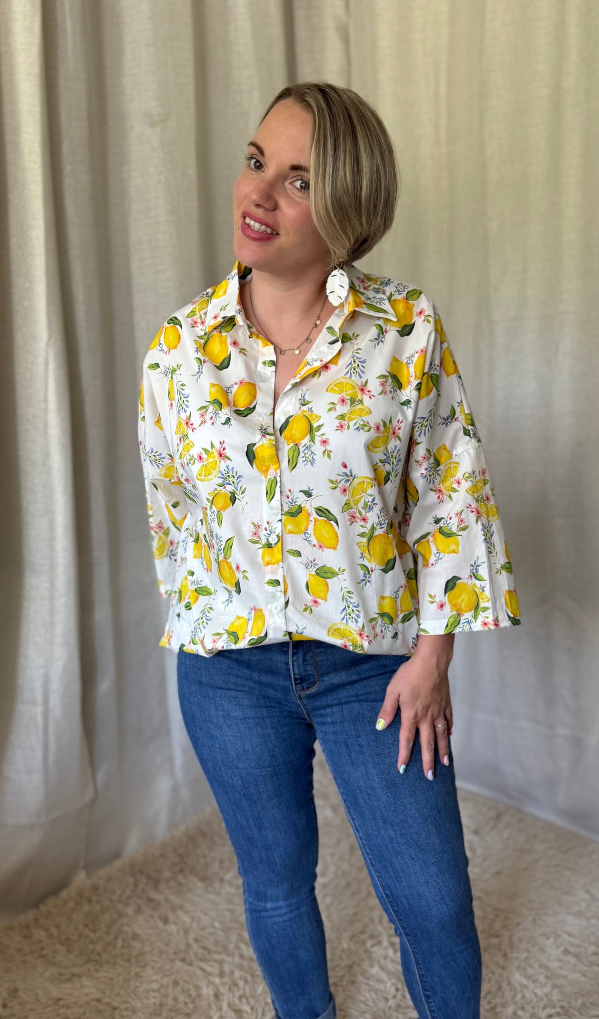 Chemisier CITRON