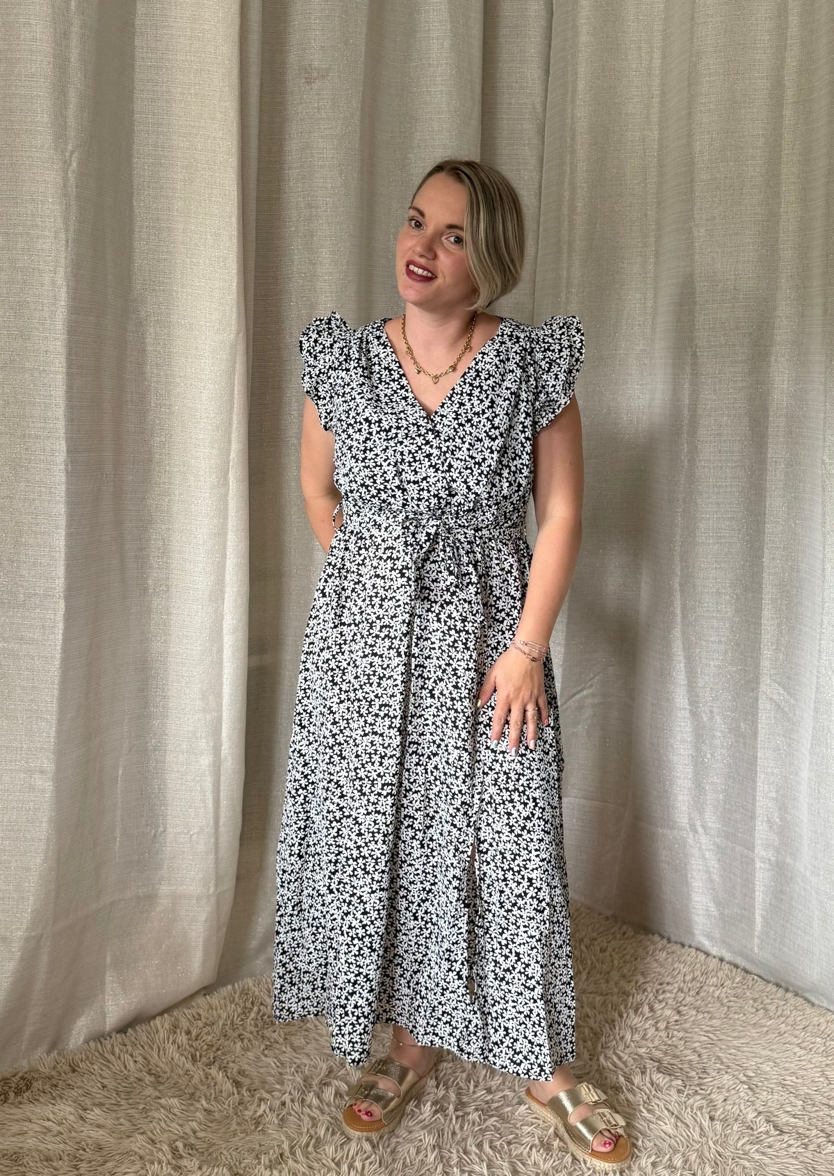 Robe longue ORCHIDEE