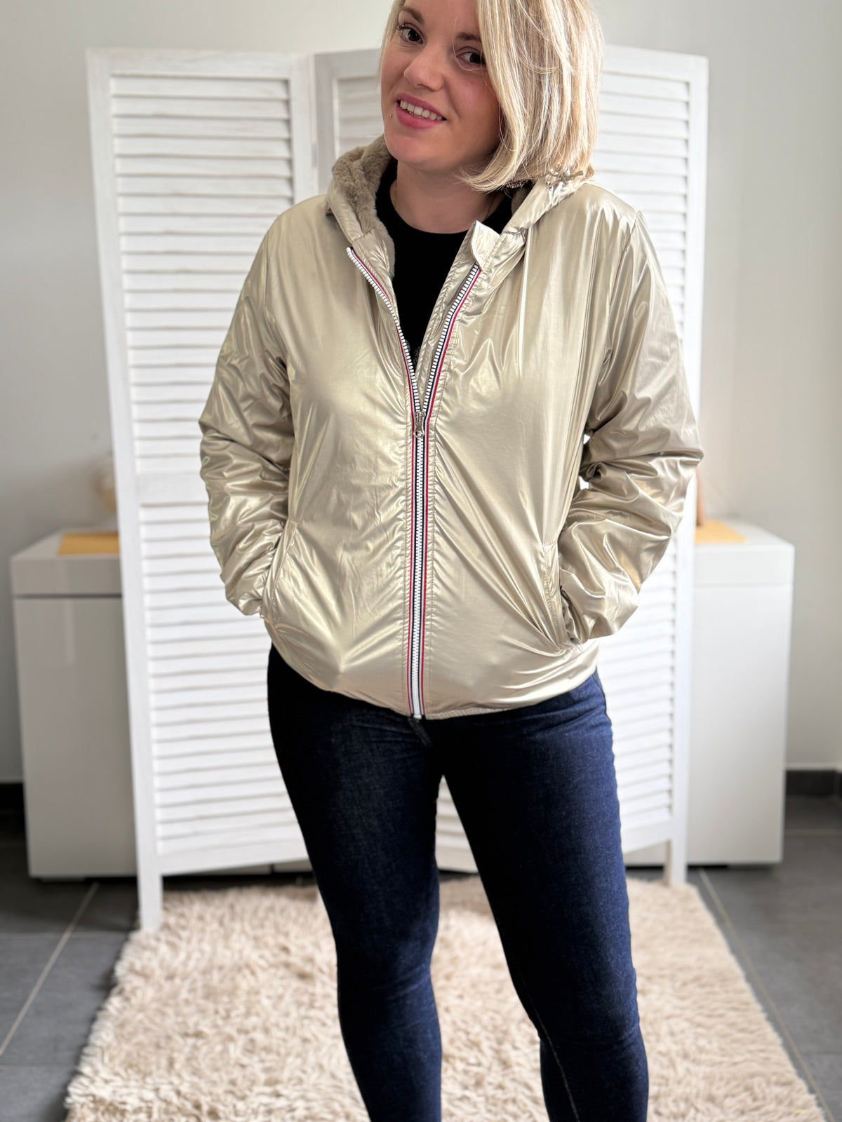 Parka courte FOURRURE