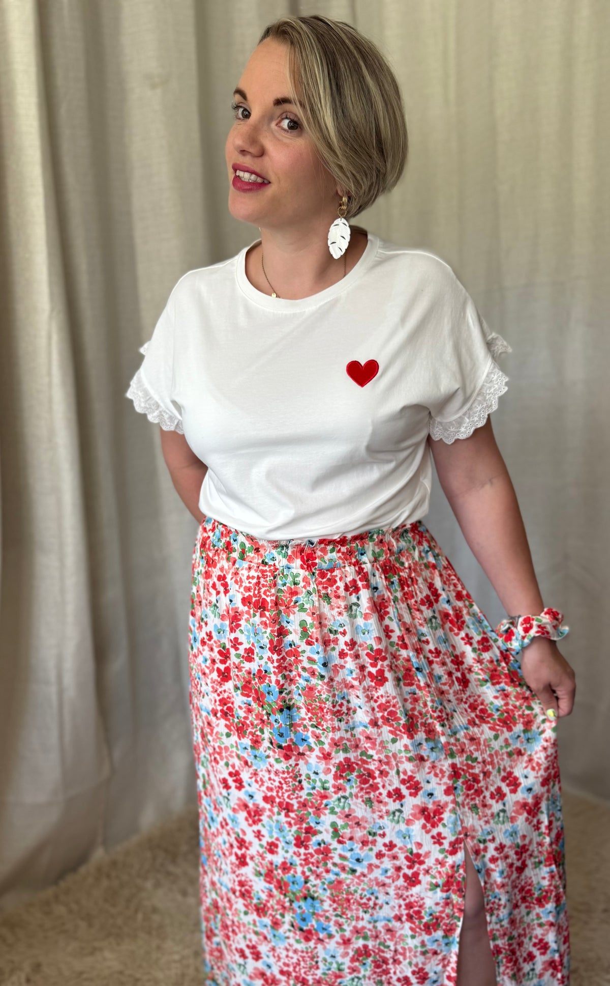 Tee-shirt CŒUR ROUGE