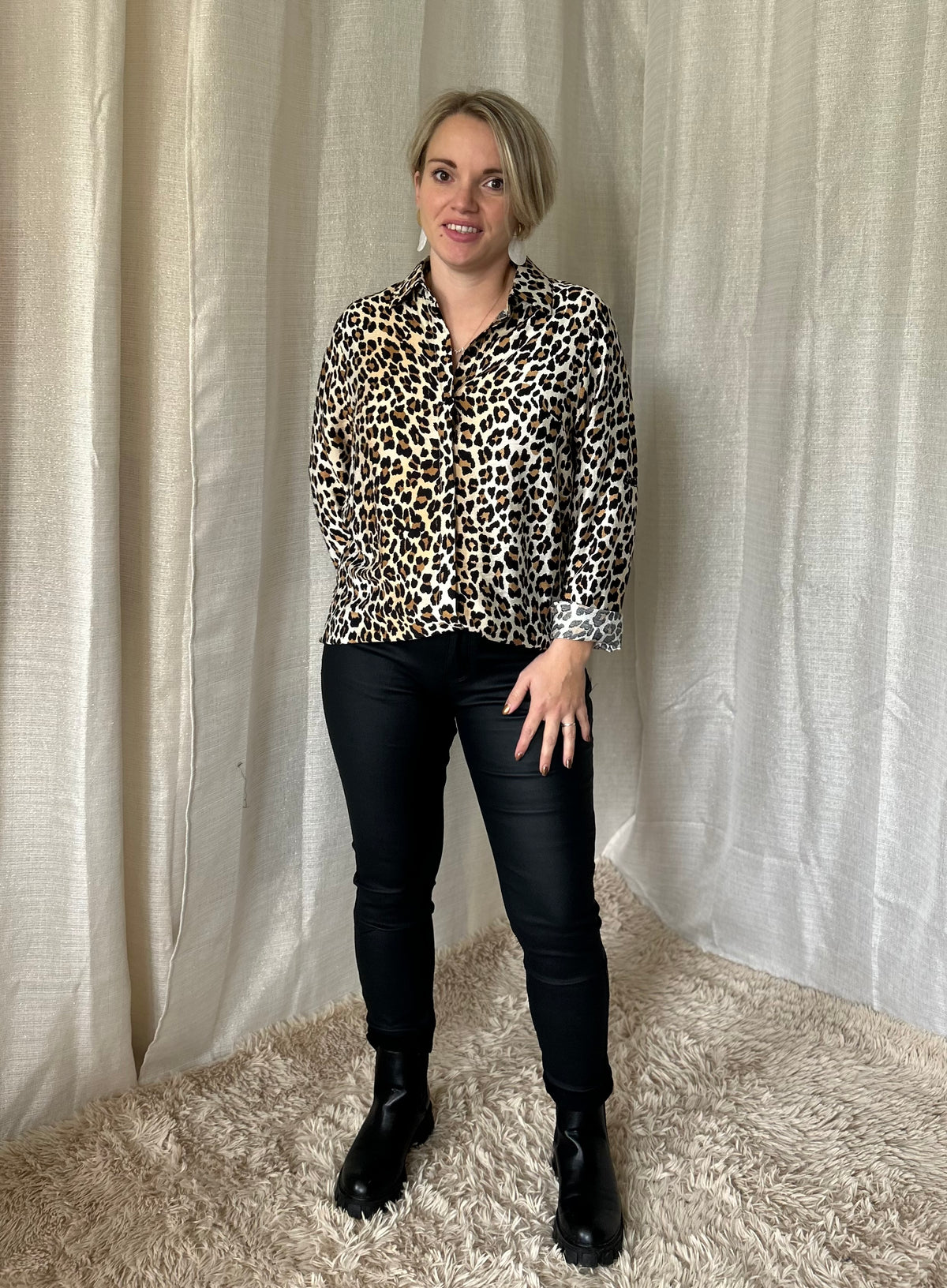 Skinny enduit BETTINA