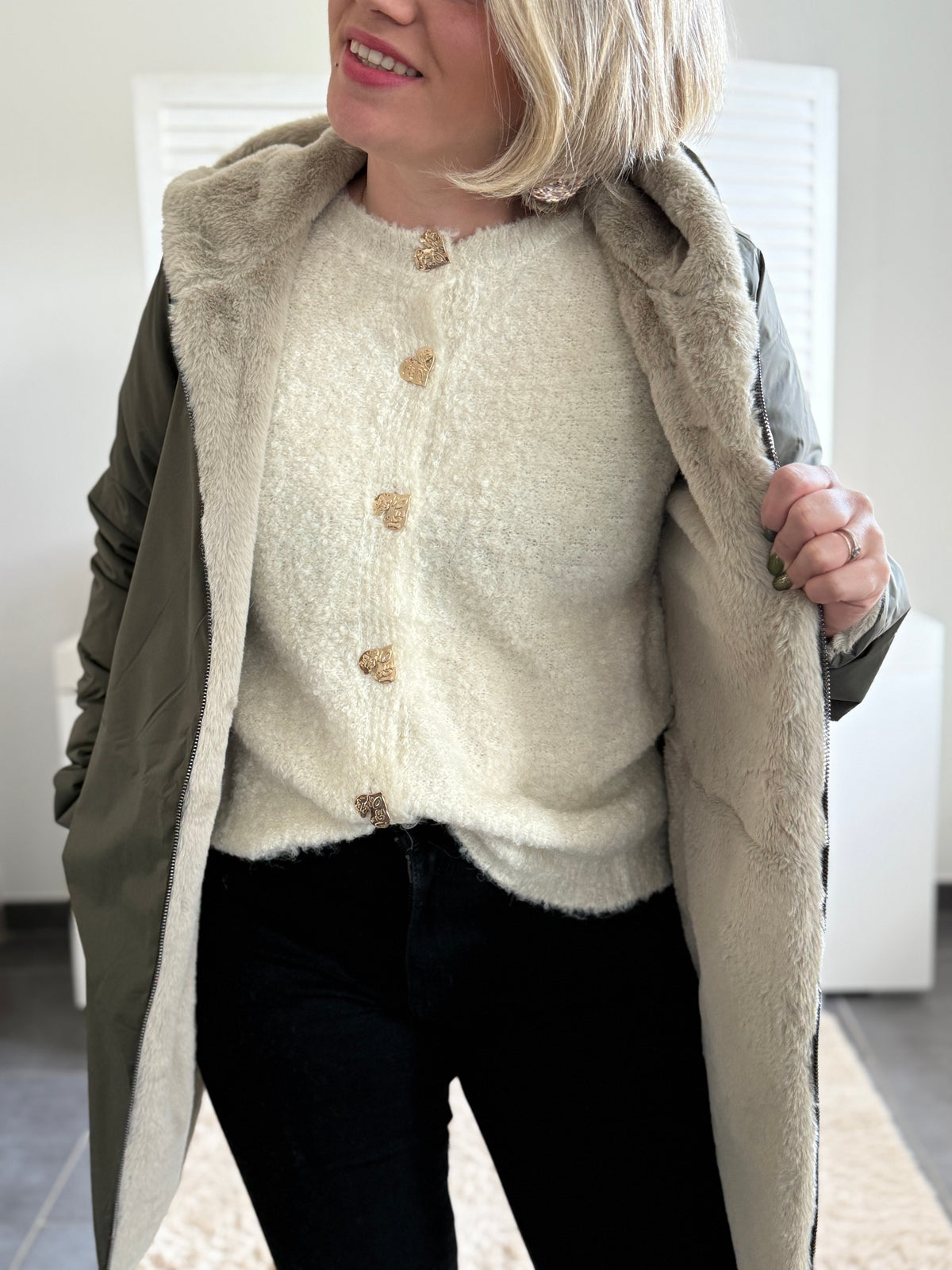 Parka réversible BORDEAUX