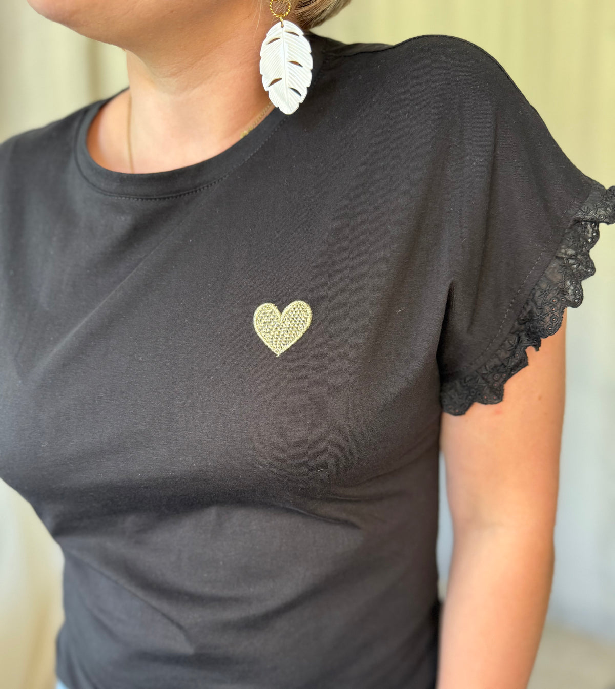 Tee-shirt CŒUR NOIR