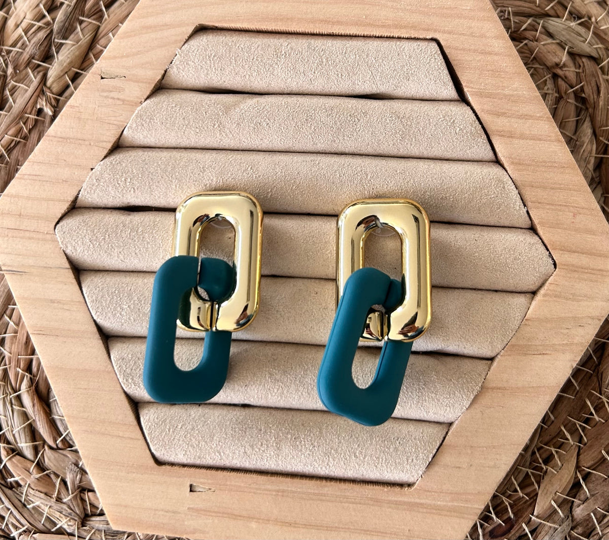 Boucles d'oreilles MAILLE