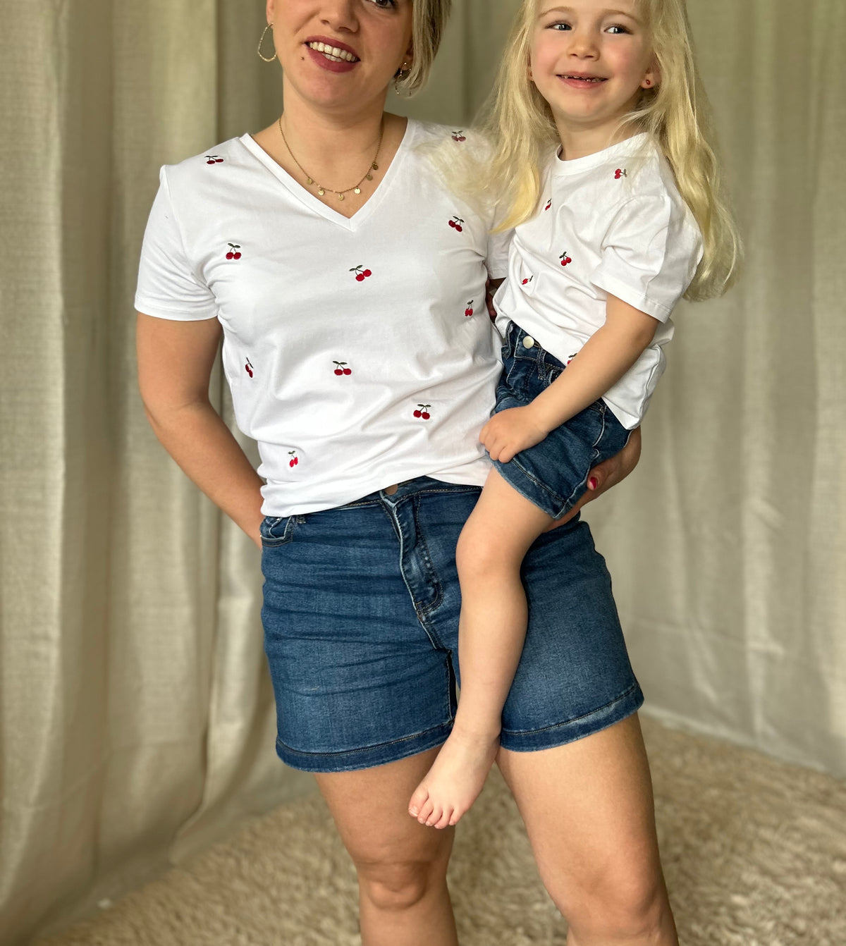 Short coeur MÈRE/FILLE