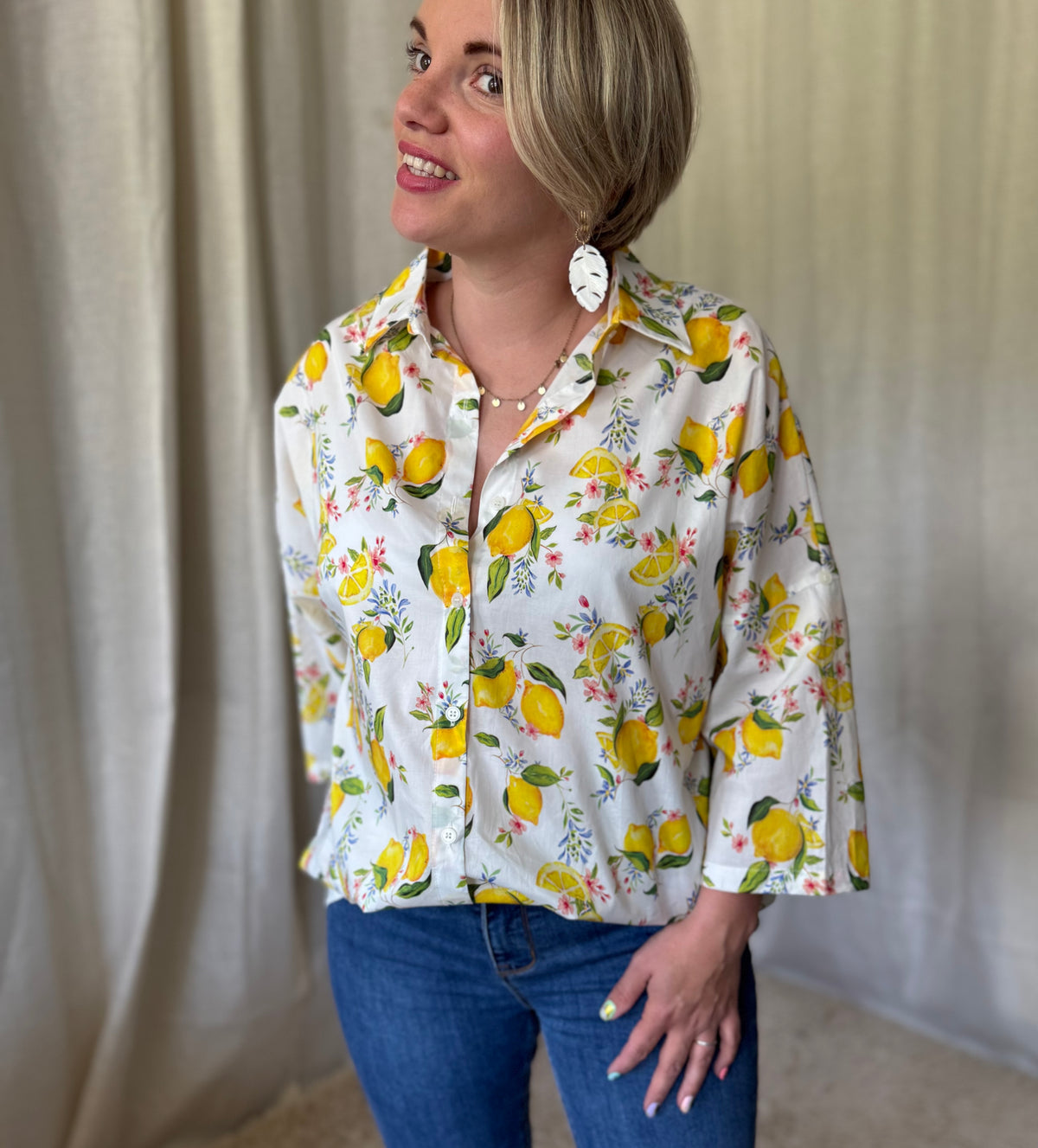 Chemisier CITRON