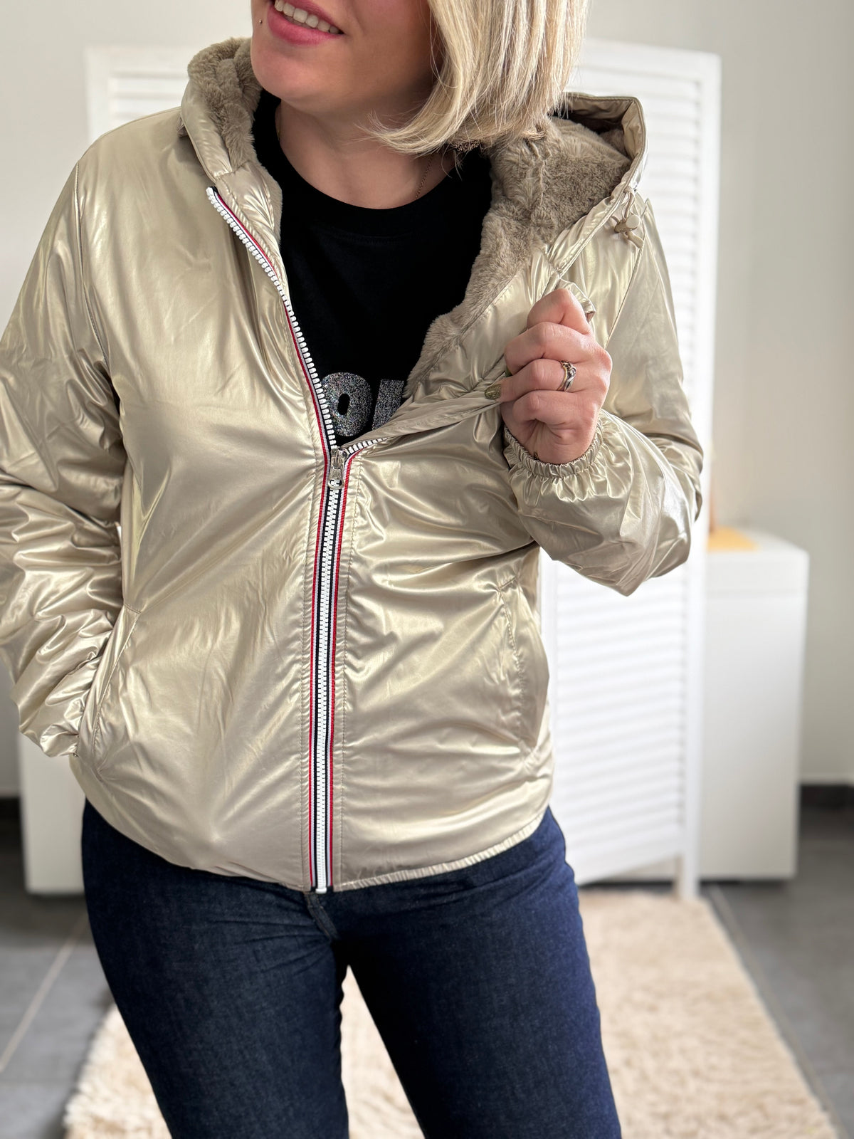 Parka courte FOURRURE