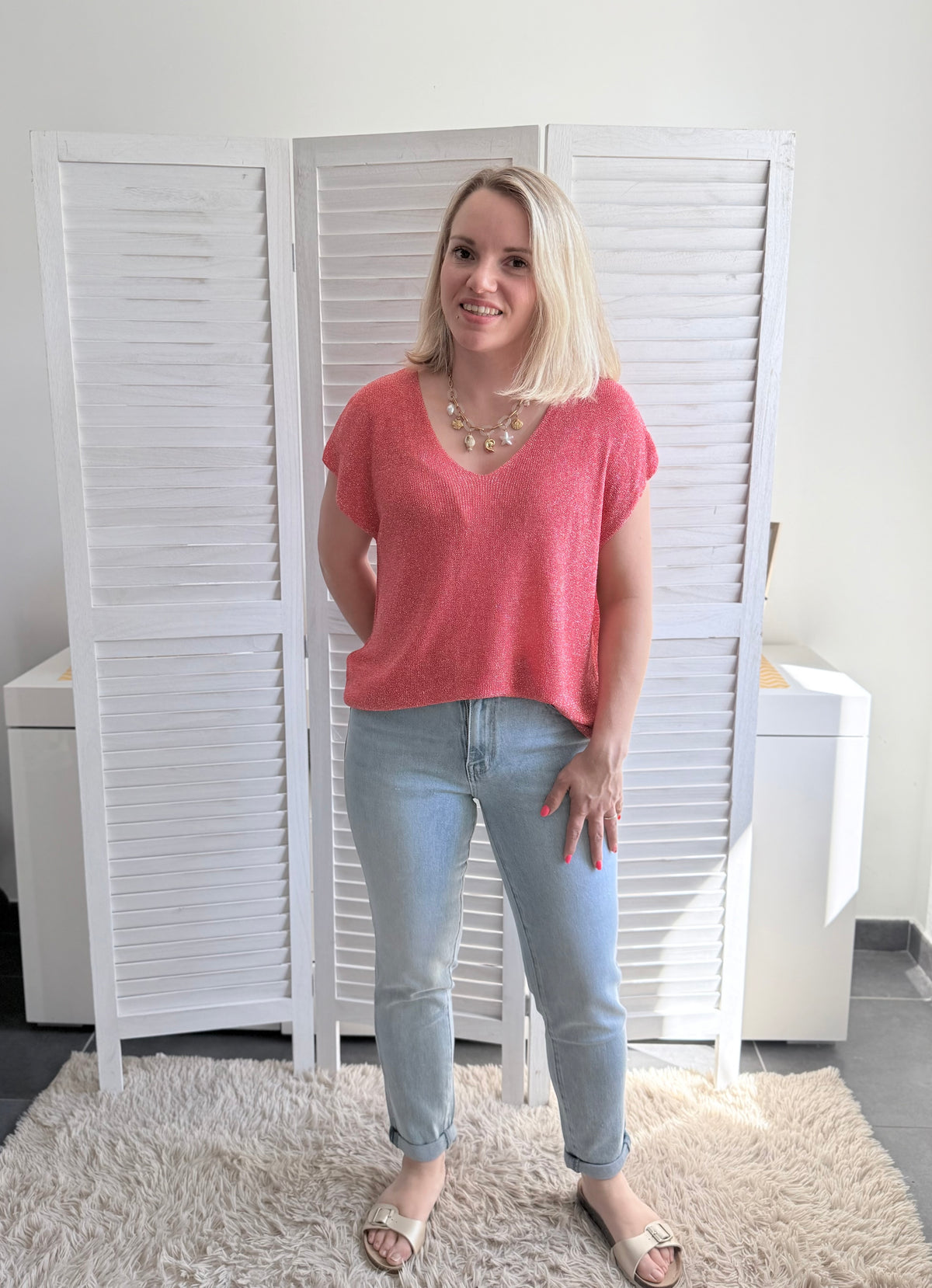 Top ZELIA corail