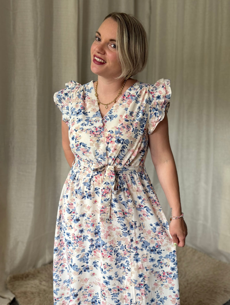 Robe longue ORCHIDEE
