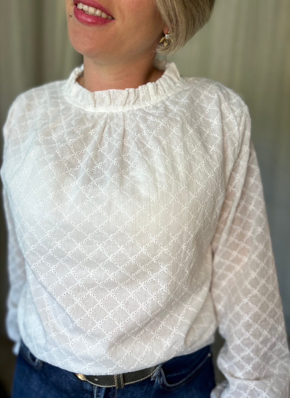 Blouse brodée ARLETTE