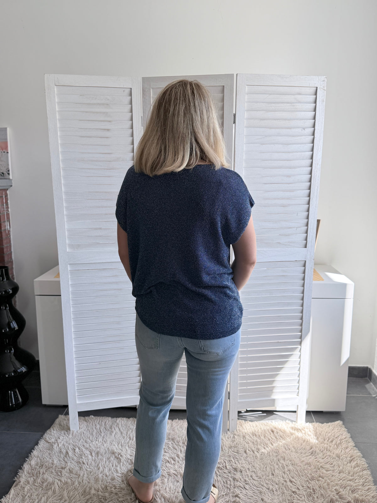 Top ZELIA bleu