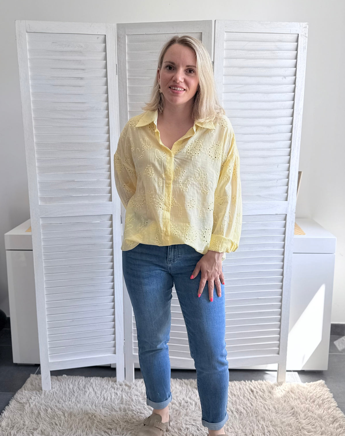 Chemise broderie
