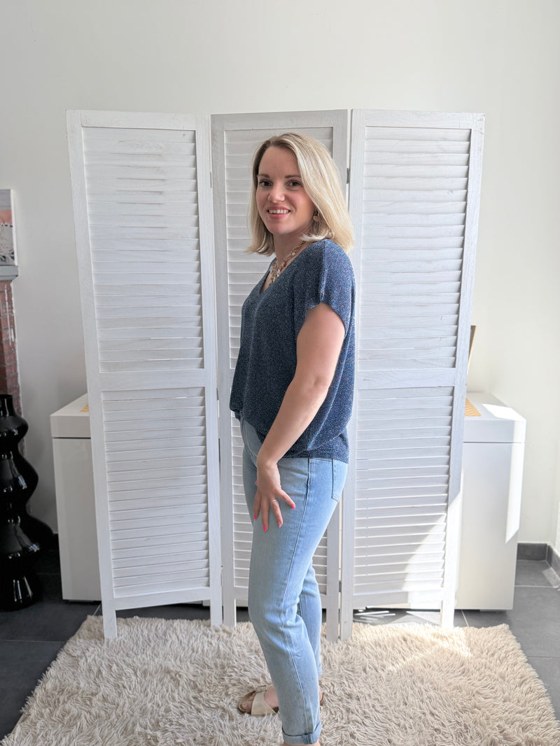 Top ZELIA bleu