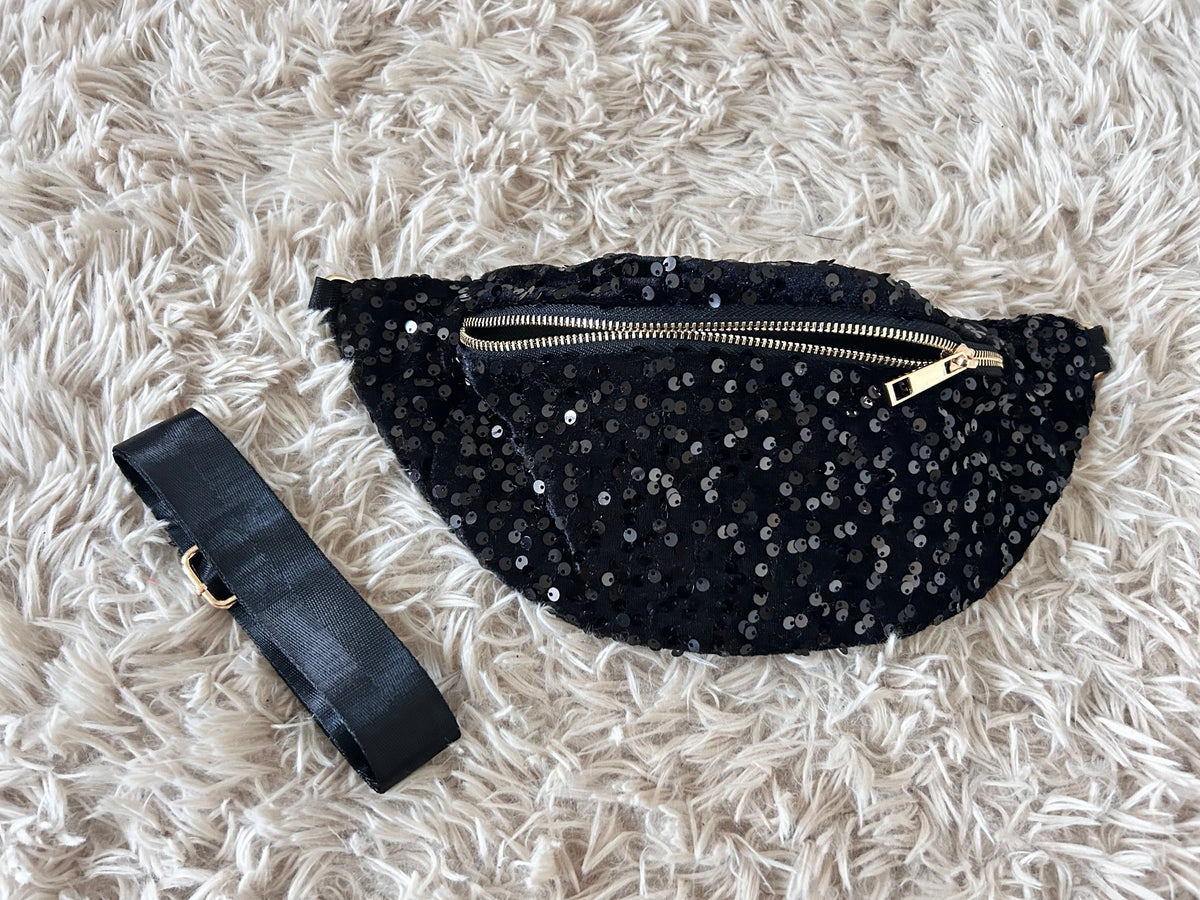 Banane sequins noir