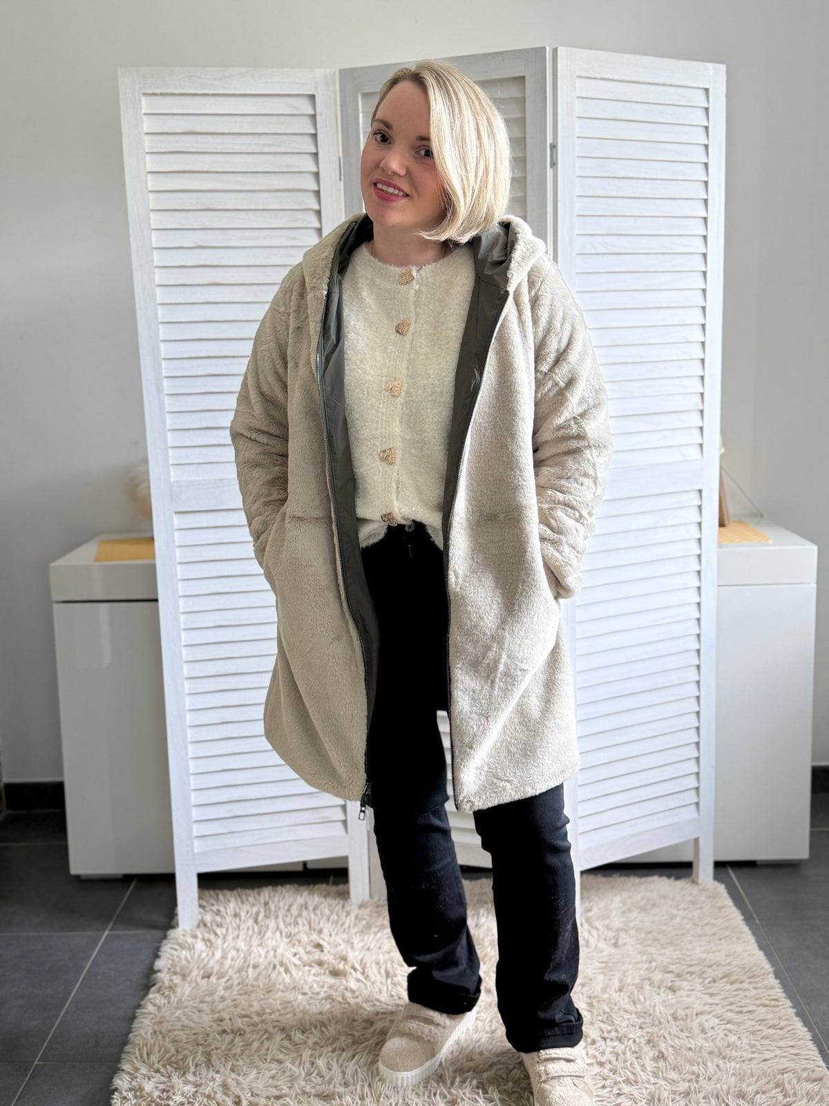 Parka réversible BORDEAUX