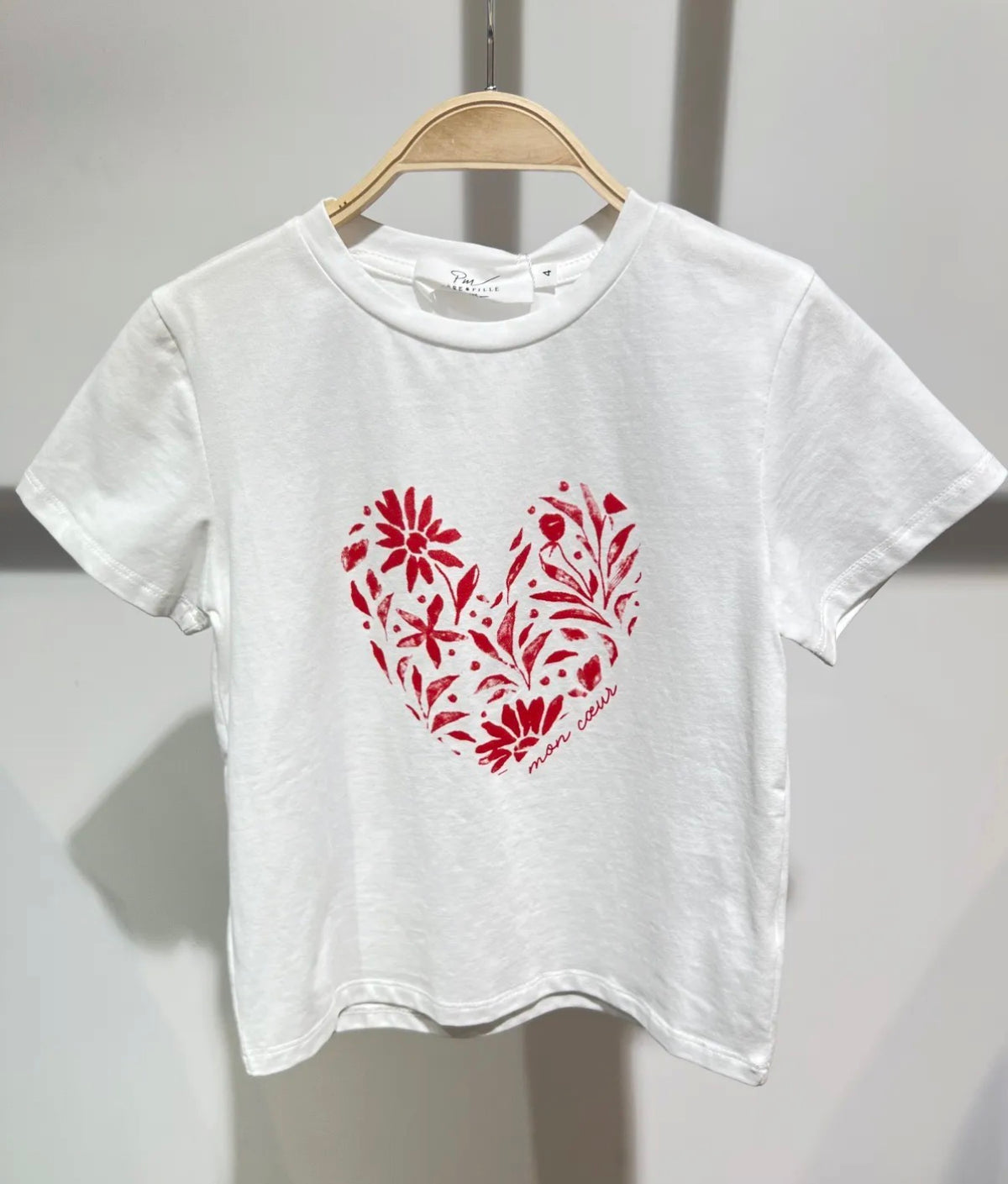 Tee-shirt matchy MON COEUR