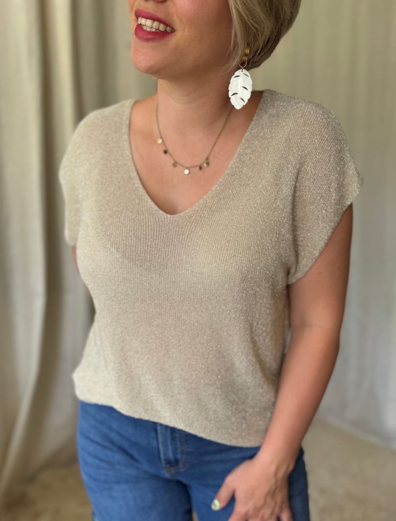 Top ZELIA BEIGE
