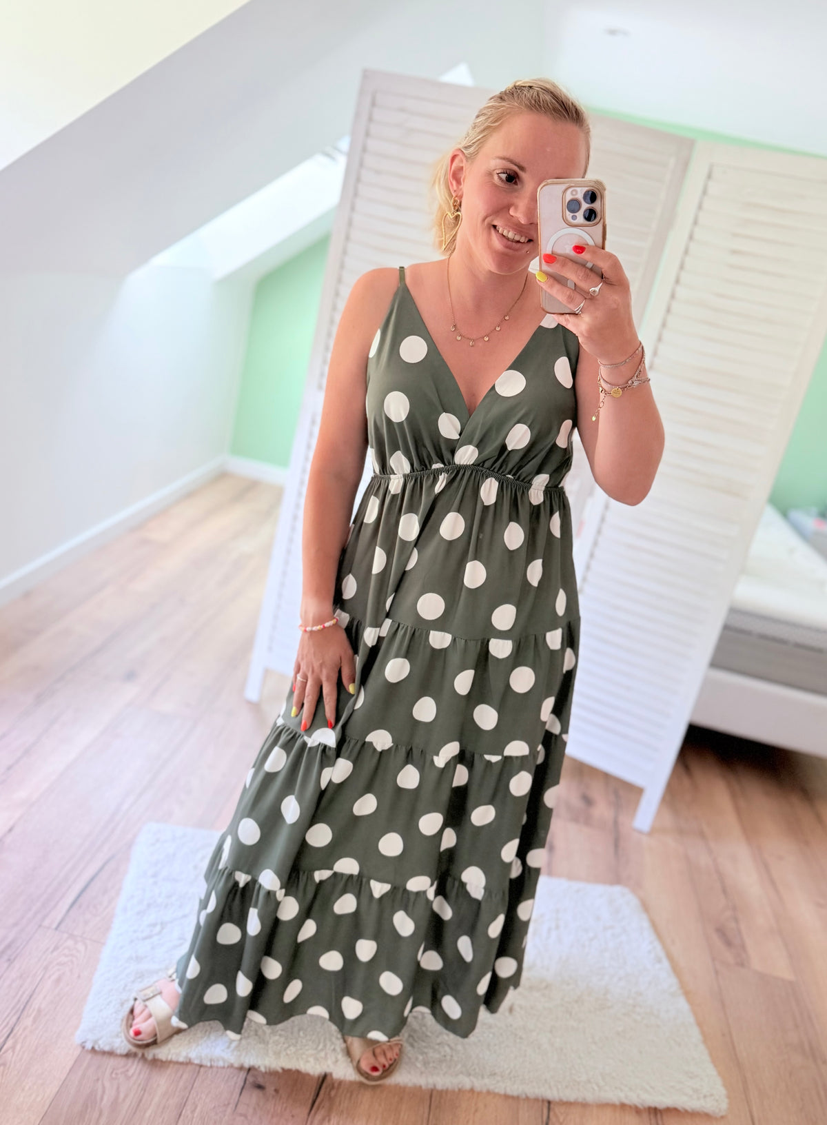 Robe SOLEIL pois
