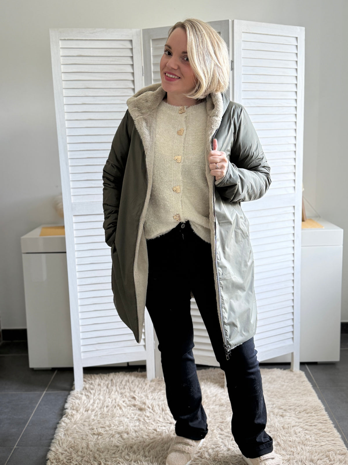 Parka réversible BORDEAUX