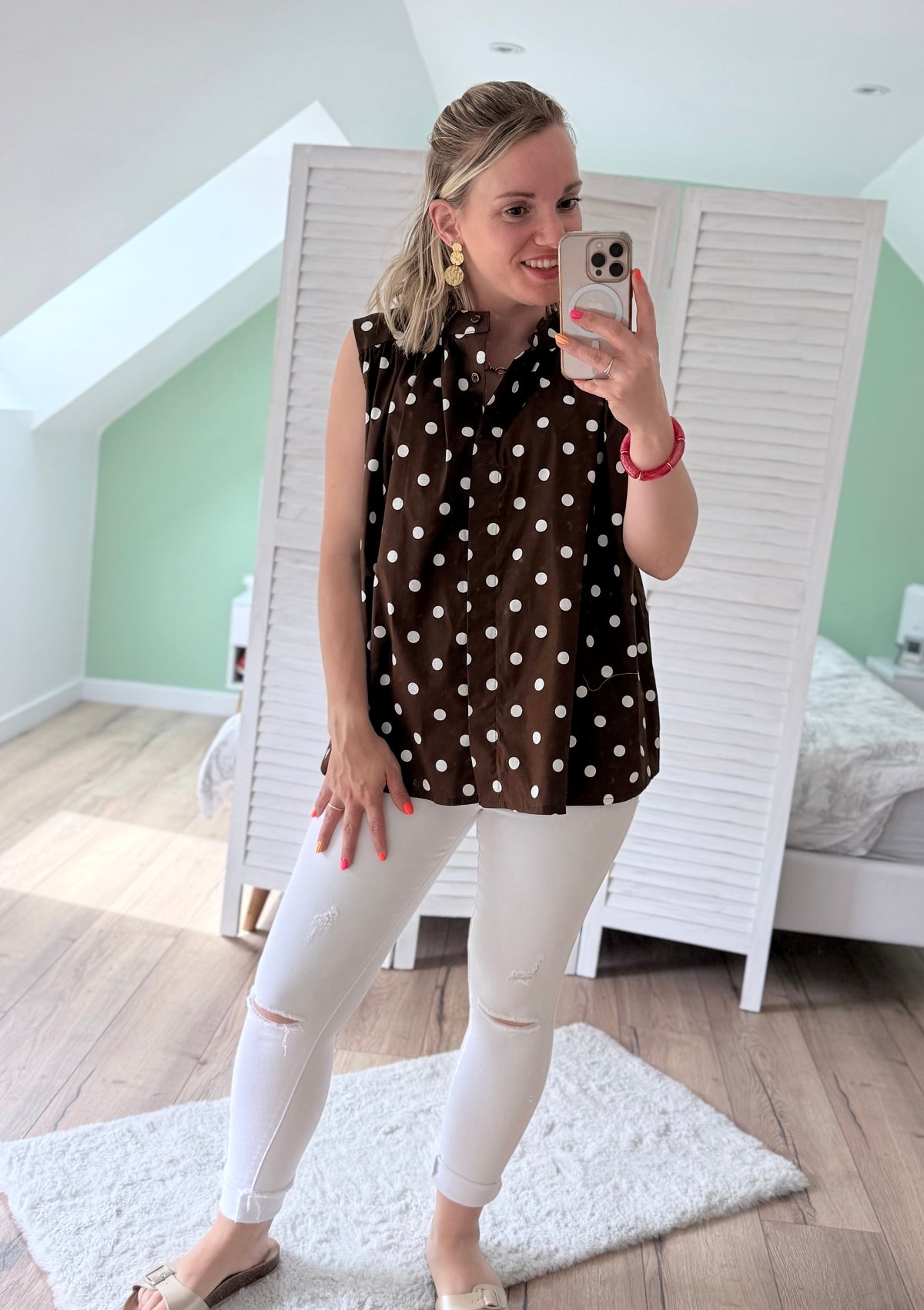 Blouse POIS