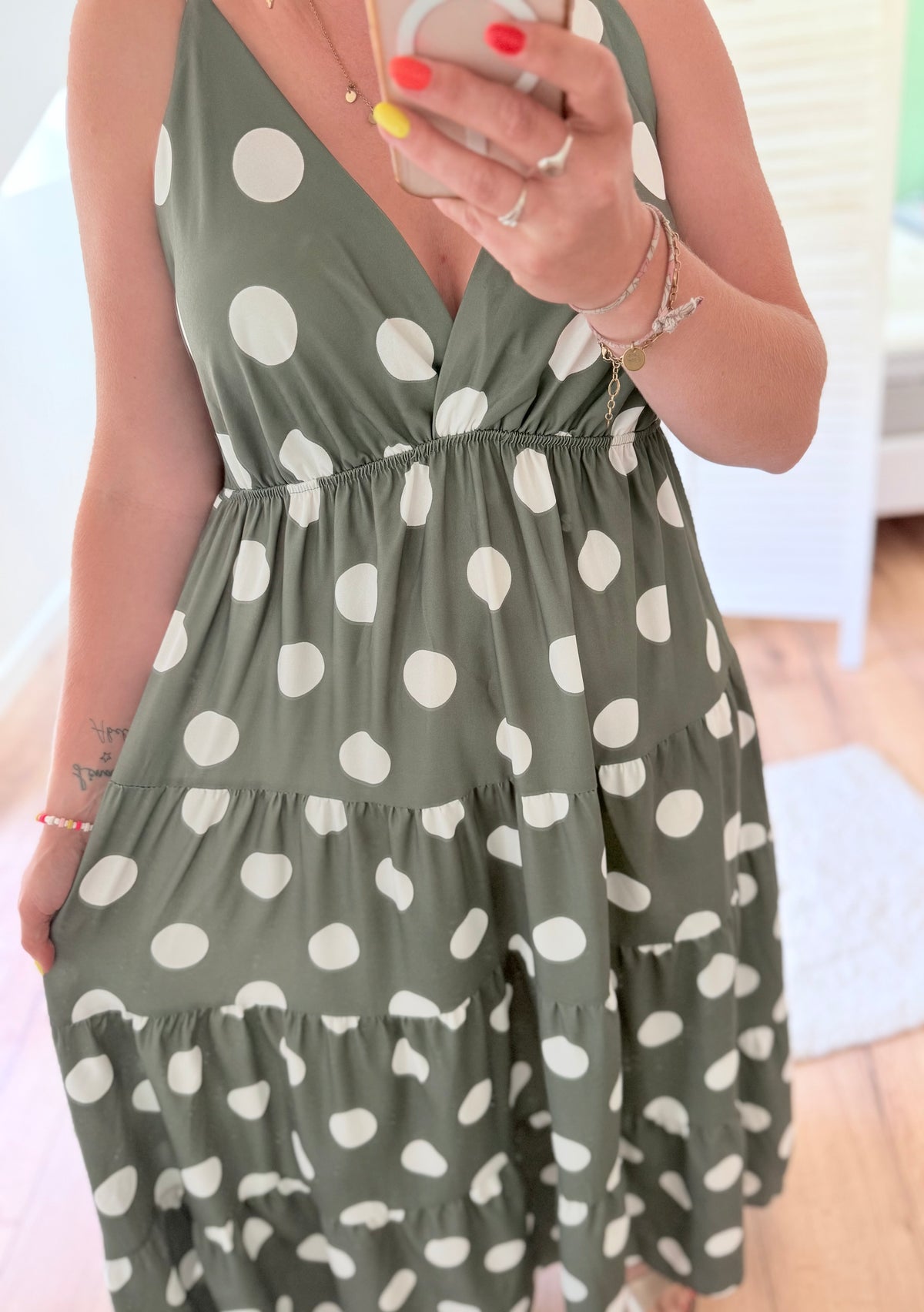 Robe SOLEIL pois