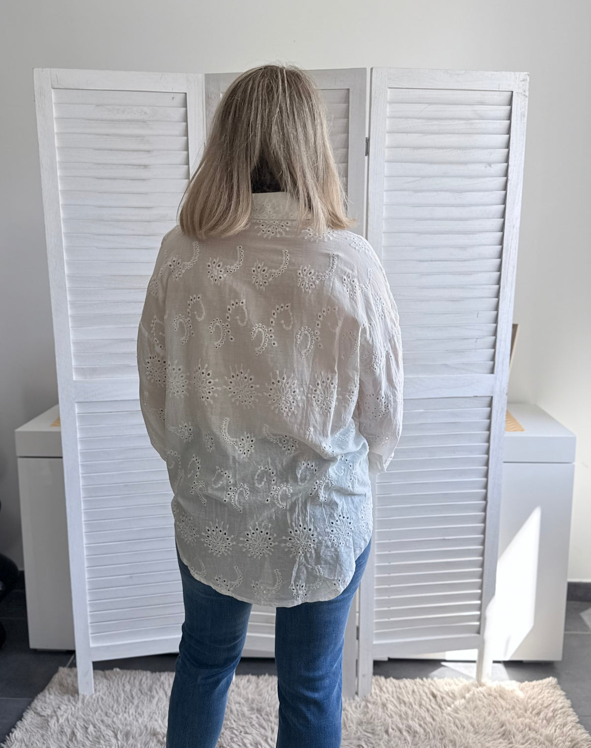 Chemise broderie