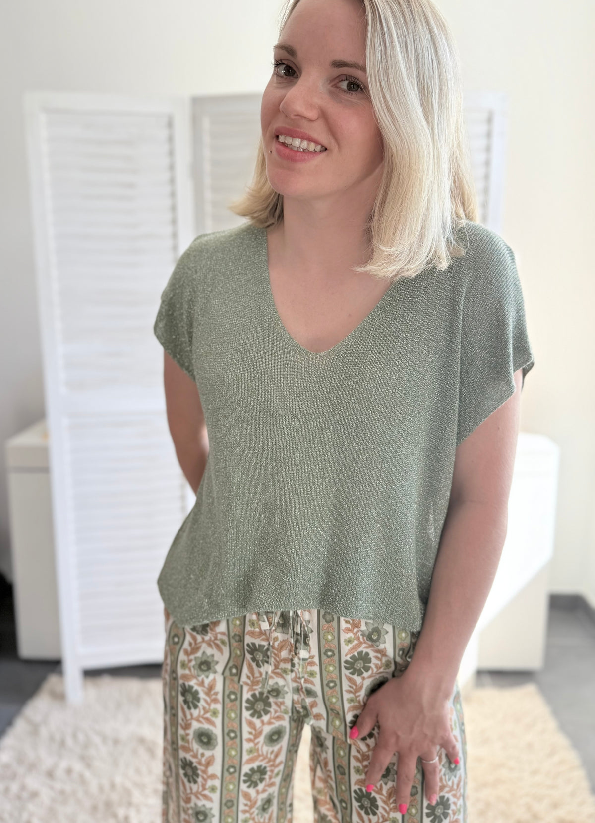 Top ZELIA kaki