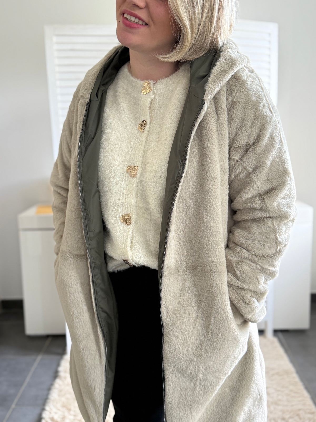 Parka réversible BORDEAUX