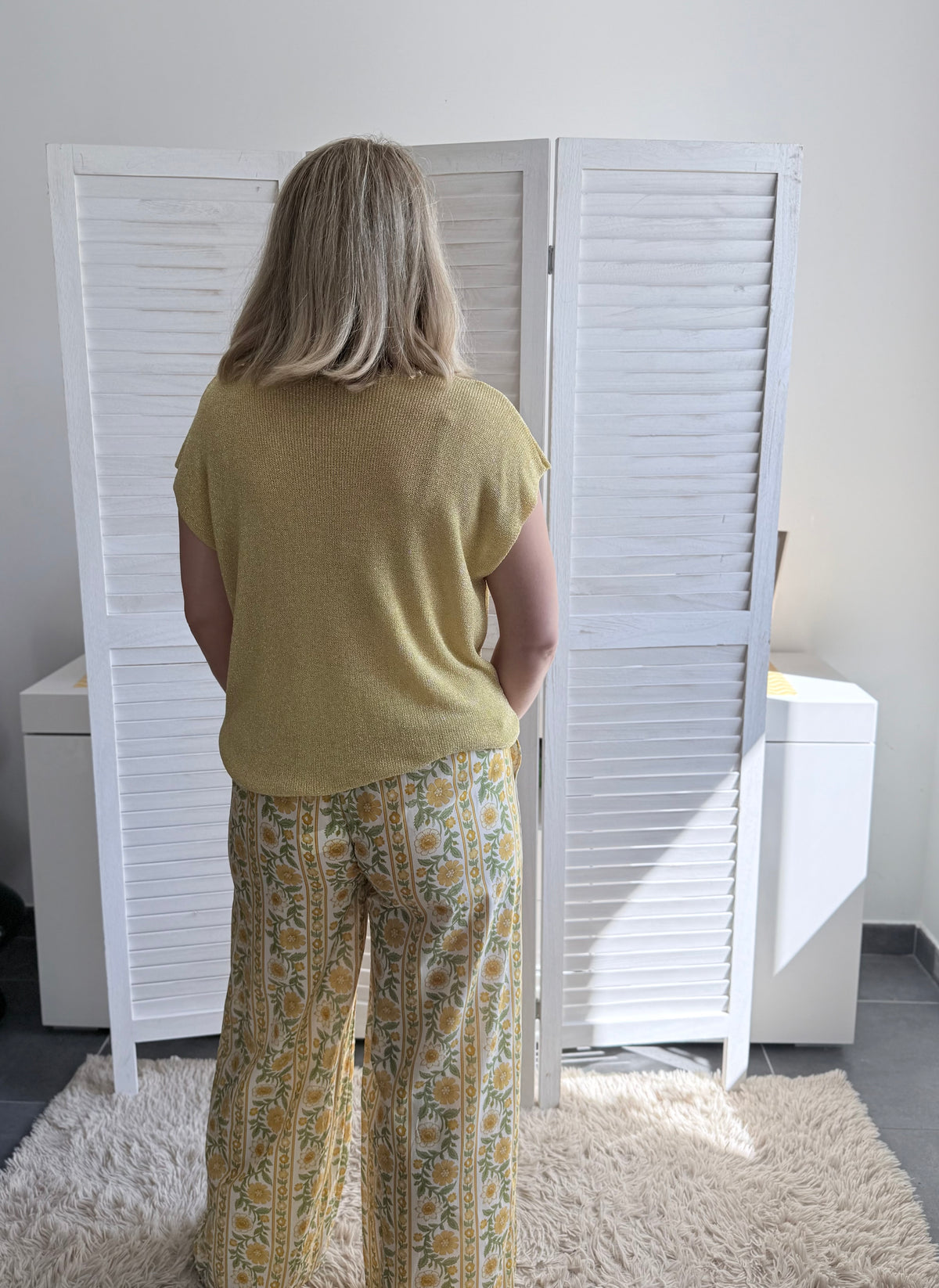Top ZELIA jaune
