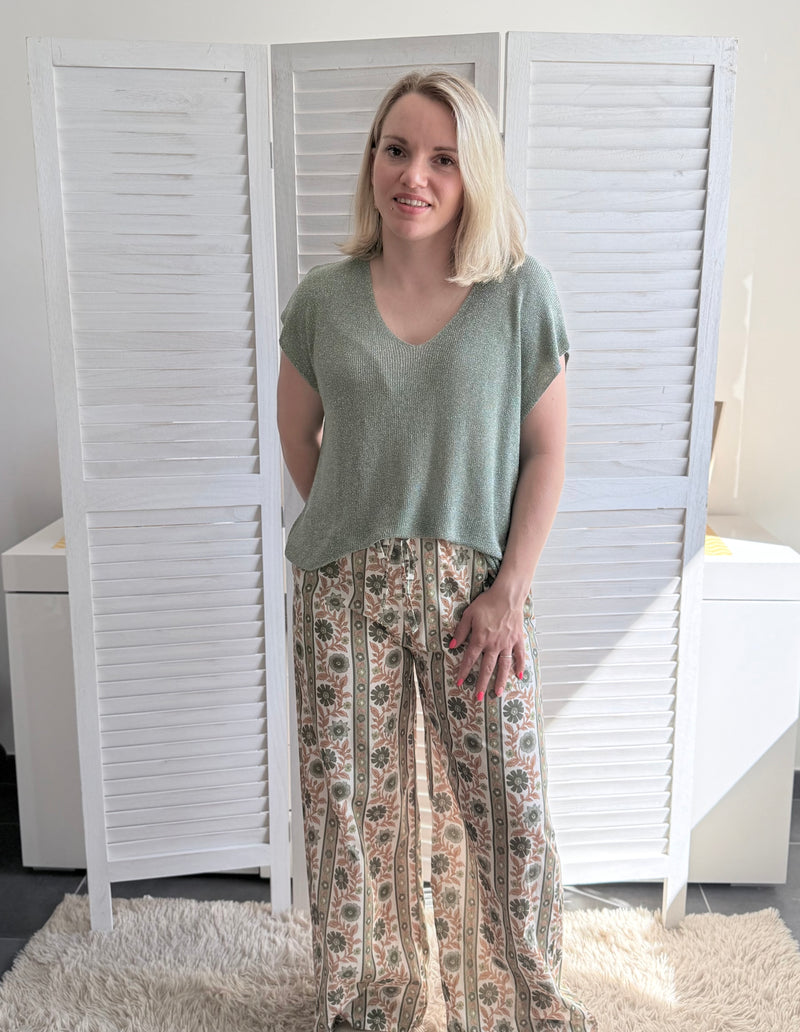 Top ZELIA kaki