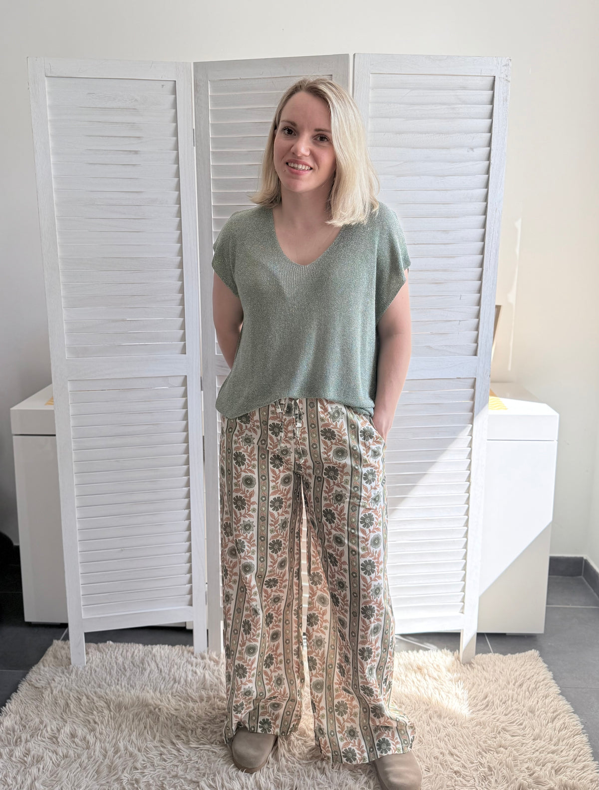 Top ZELIA kaki