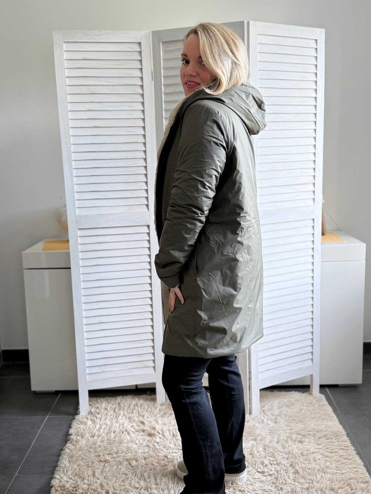 Parka réversible BORDEAUX