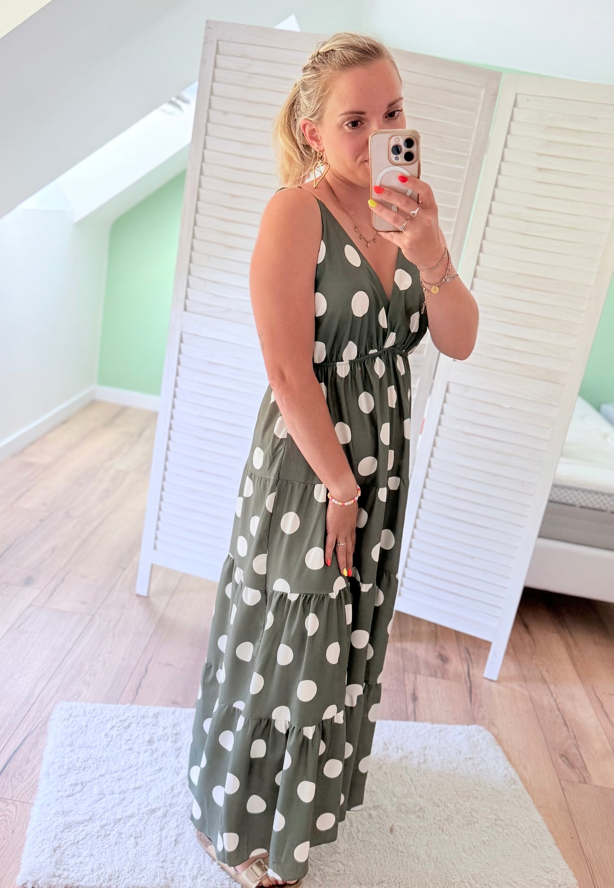 Robe SOLEIL pois