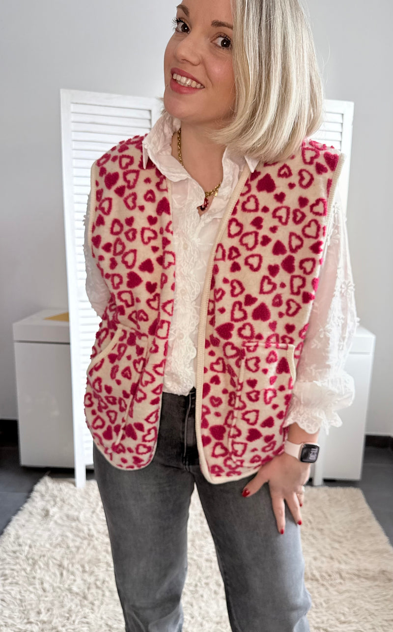 Gilet CŒUR