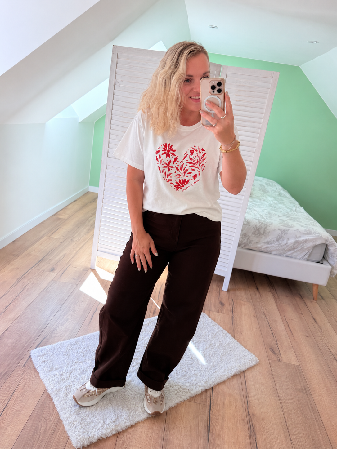 Tee-shirt matchy MON COEUR