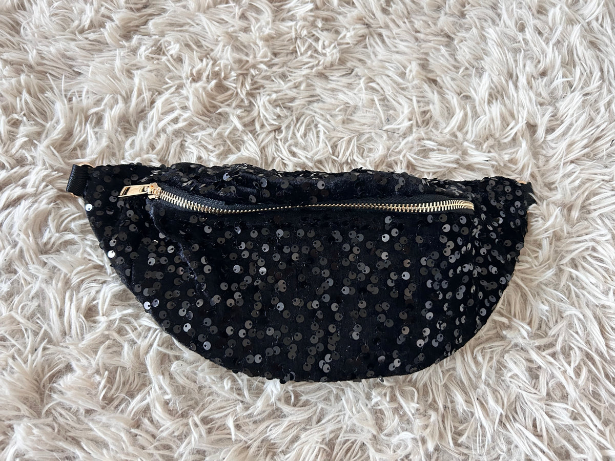 Banane sequins noir