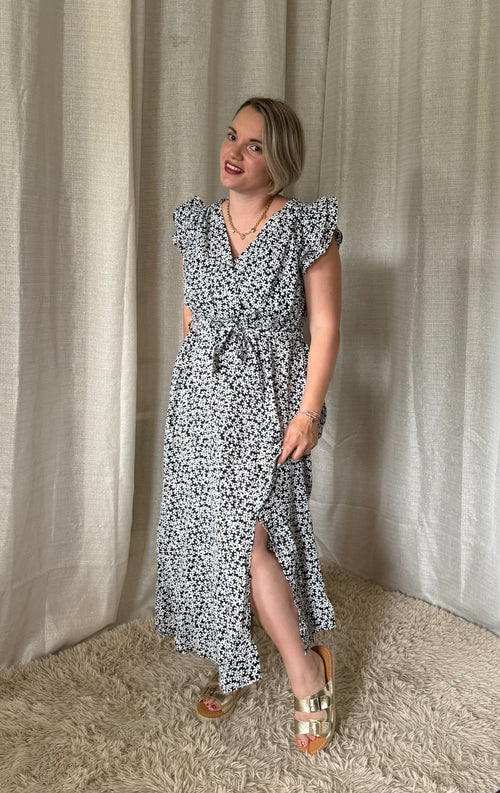 Robe longue ORCHIDEE