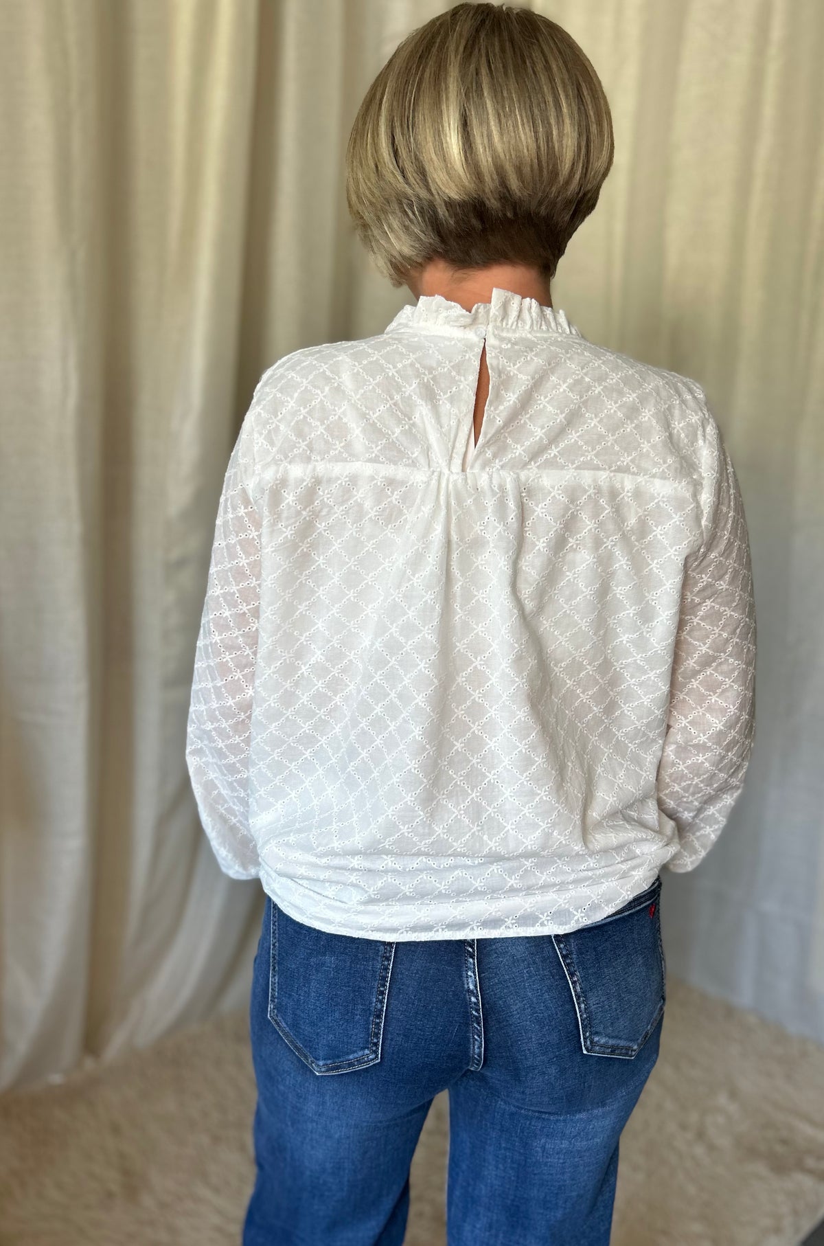 Blouse brodée ARLETTE